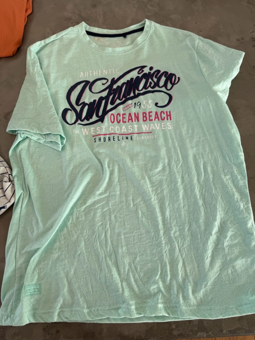 Point Zero Mint Green "San Francisco" Graphic Tee